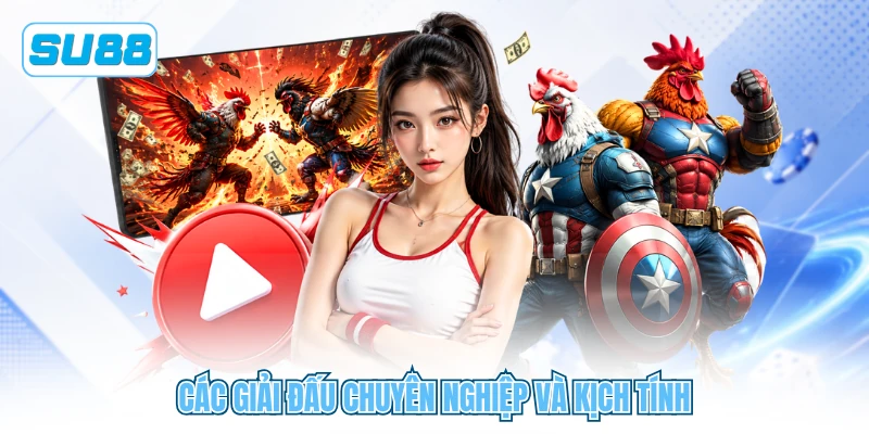 Các giải đấu chuyên nghiệp và kịch tính