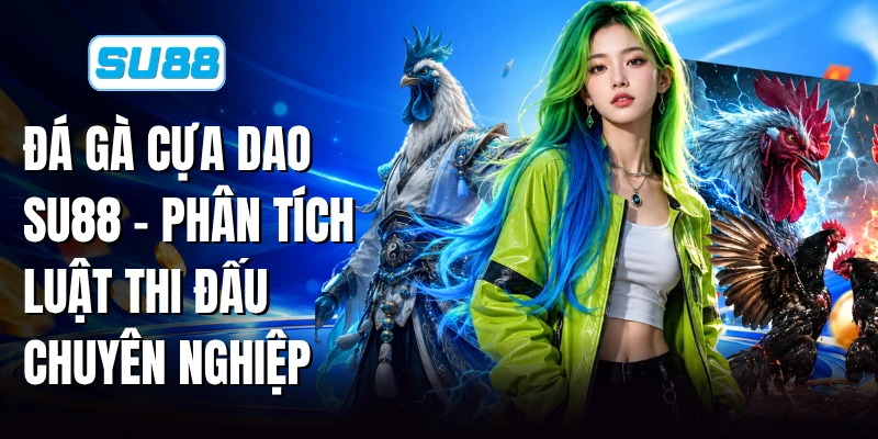 Đá Gà Cựa Dao SU88 - Phân Tích Luật Thi Đấu Chuyên Nghiệp