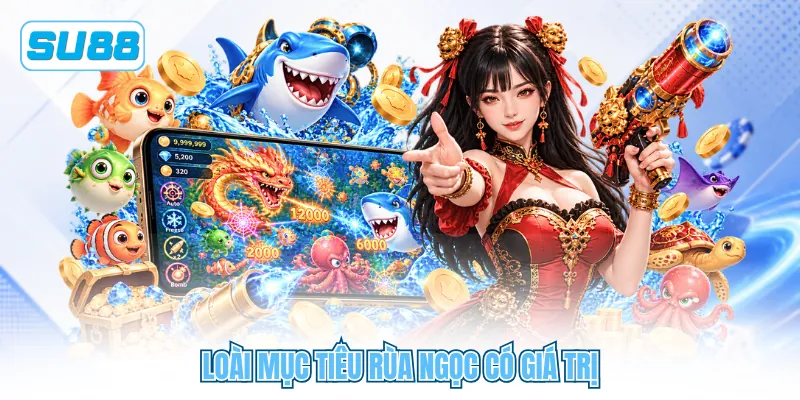 Loài mục tiêu rùa ngọc có giá trị Loài mục tiêu rùa ngọc có giá trị