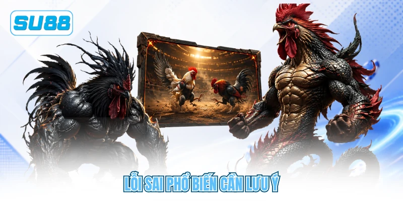 Lỗi sai phổ biến cần lưu ý