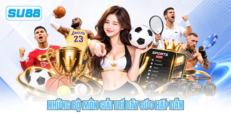Những bộ môn giải trí đầy sức hấp dẫn