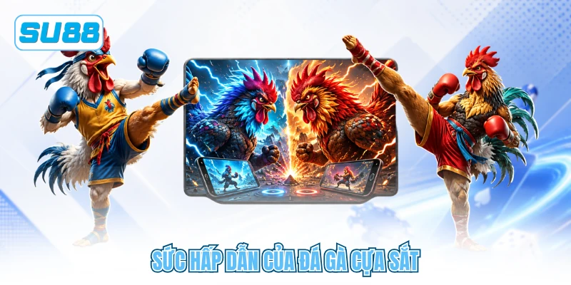 Sức hấp dẫn của đá gà cựa sắt