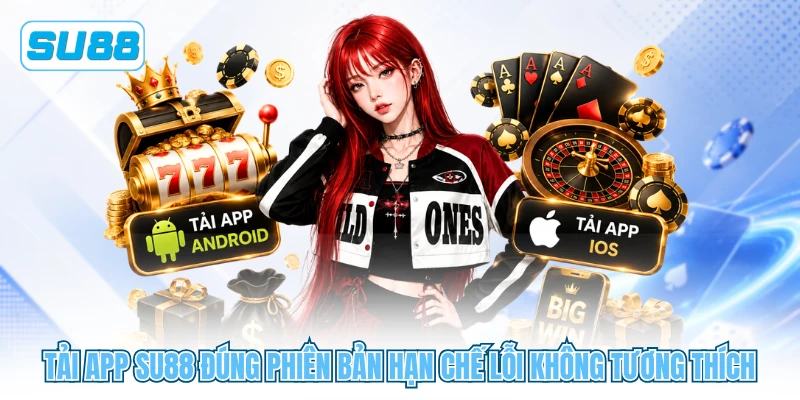 Tải app SU88 đúng phiên bản hạn chế lỗi không tương thích Tải app SU88 đúng phiên bản hạn chế lỗi không tương thích