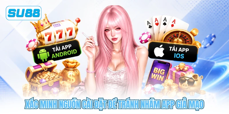 Xác minh nguồn cài đặt để tránh nhầm app giả mạo Xác minh nguồn cài đặt để tránh nhầm app giả mạo